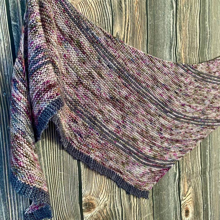 All Knit Up Designs - Wholesale Knitting/Crochet Supplies - Sock Set Shawlette Knitting Paper Pattern1