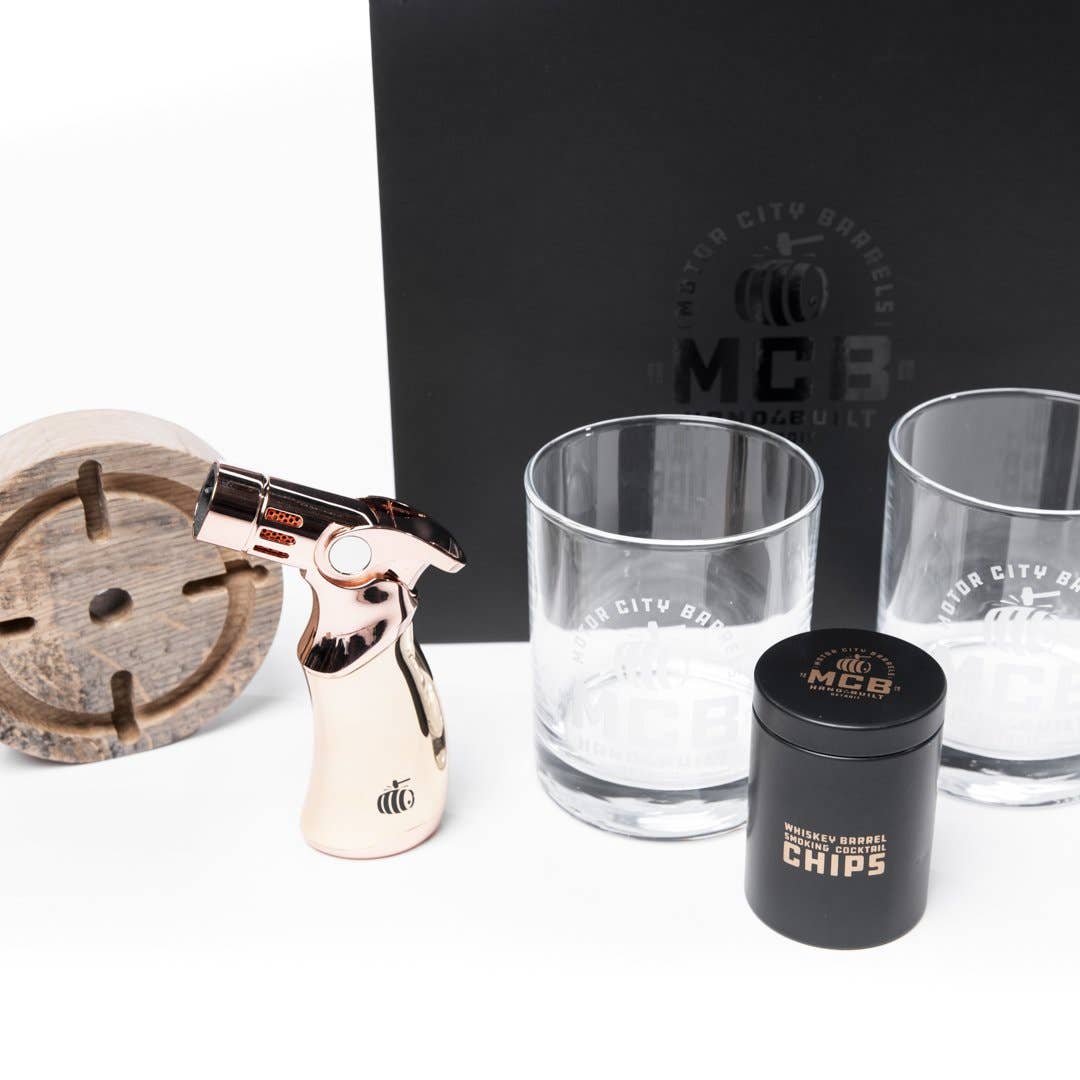 Motor City Barrels - Wholesale Cocktail/Liquor Glass - Infusion Series Smoked Cocktail Gift Set13