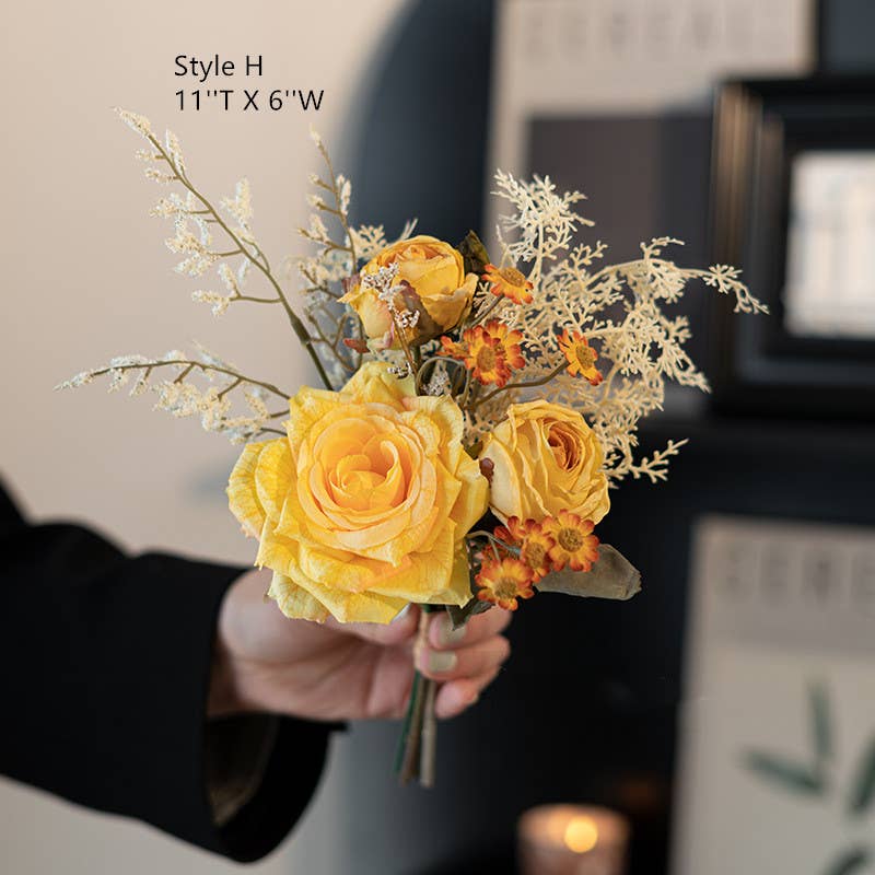 Sweet Home Deco - Wholesale Artificial Flowers - Special Designed Faux Floral Bouquet, Wedding/Vase Bouquets8