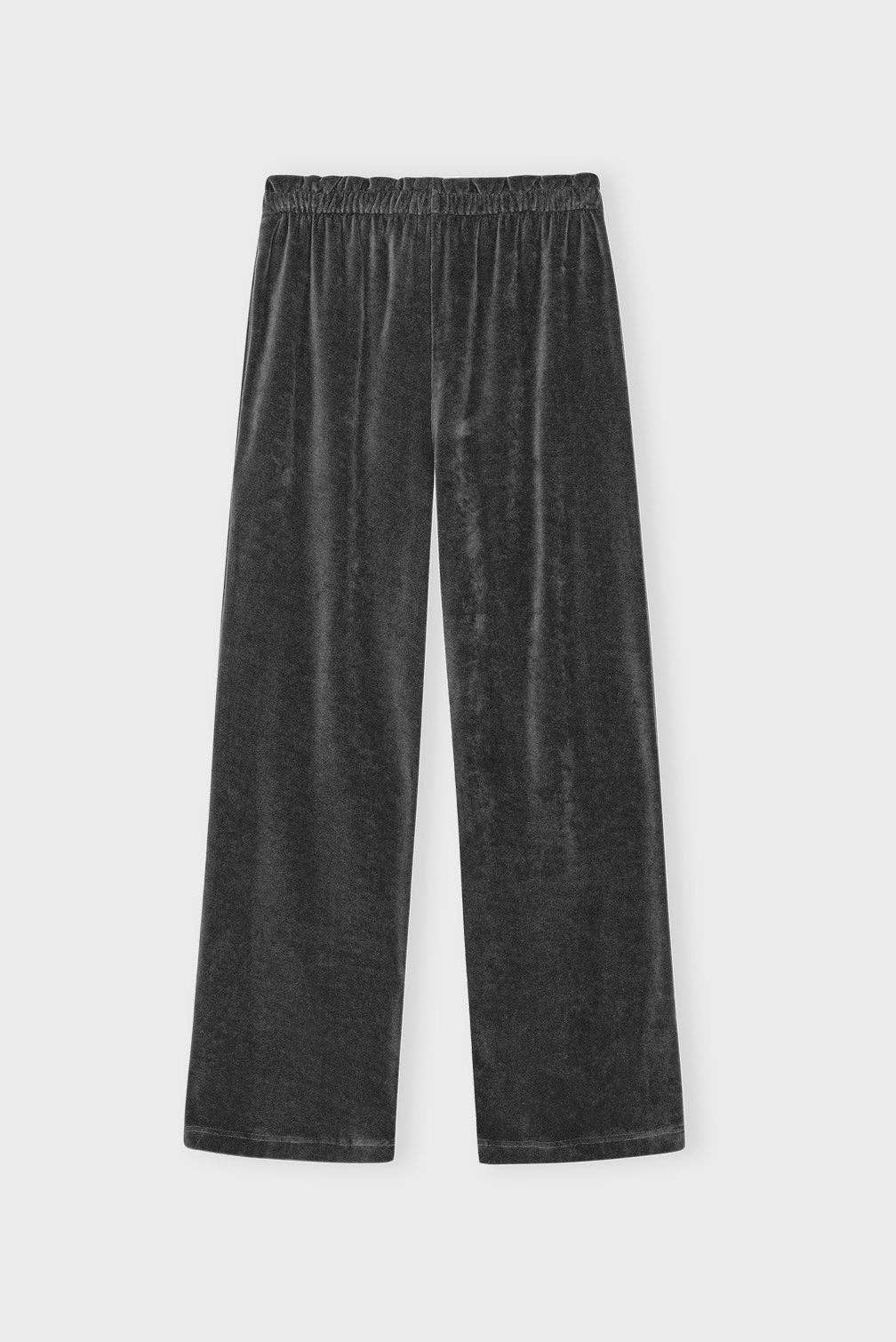 dark grey sonja pants velvet for wholesale on Faire2