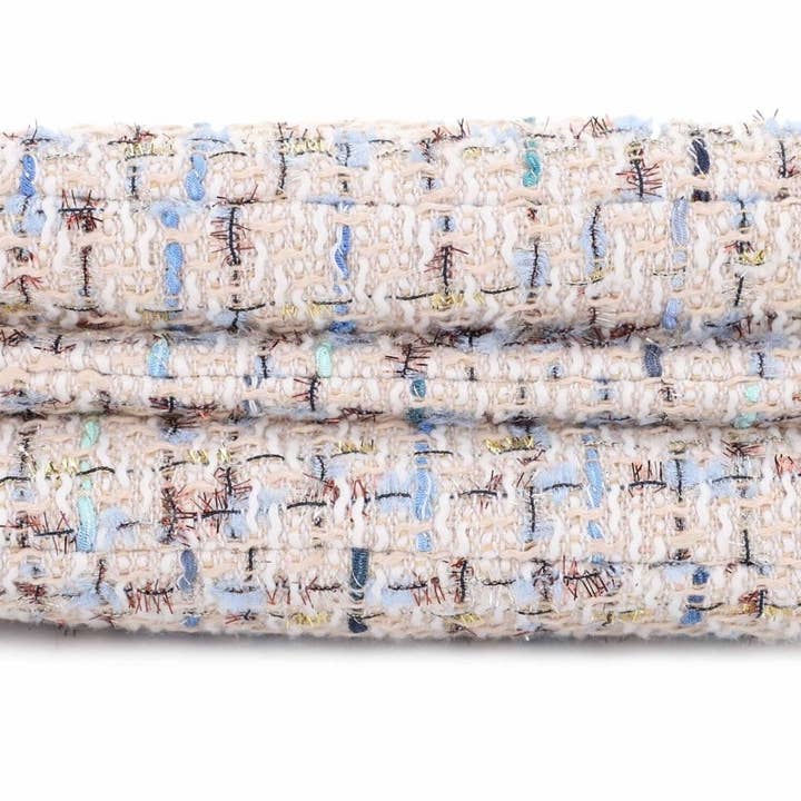 MiMi Wholesale - Wholesale Crossbody Bag - Women's - FC20643 Tweed Three Compartment Crossbody Bag6