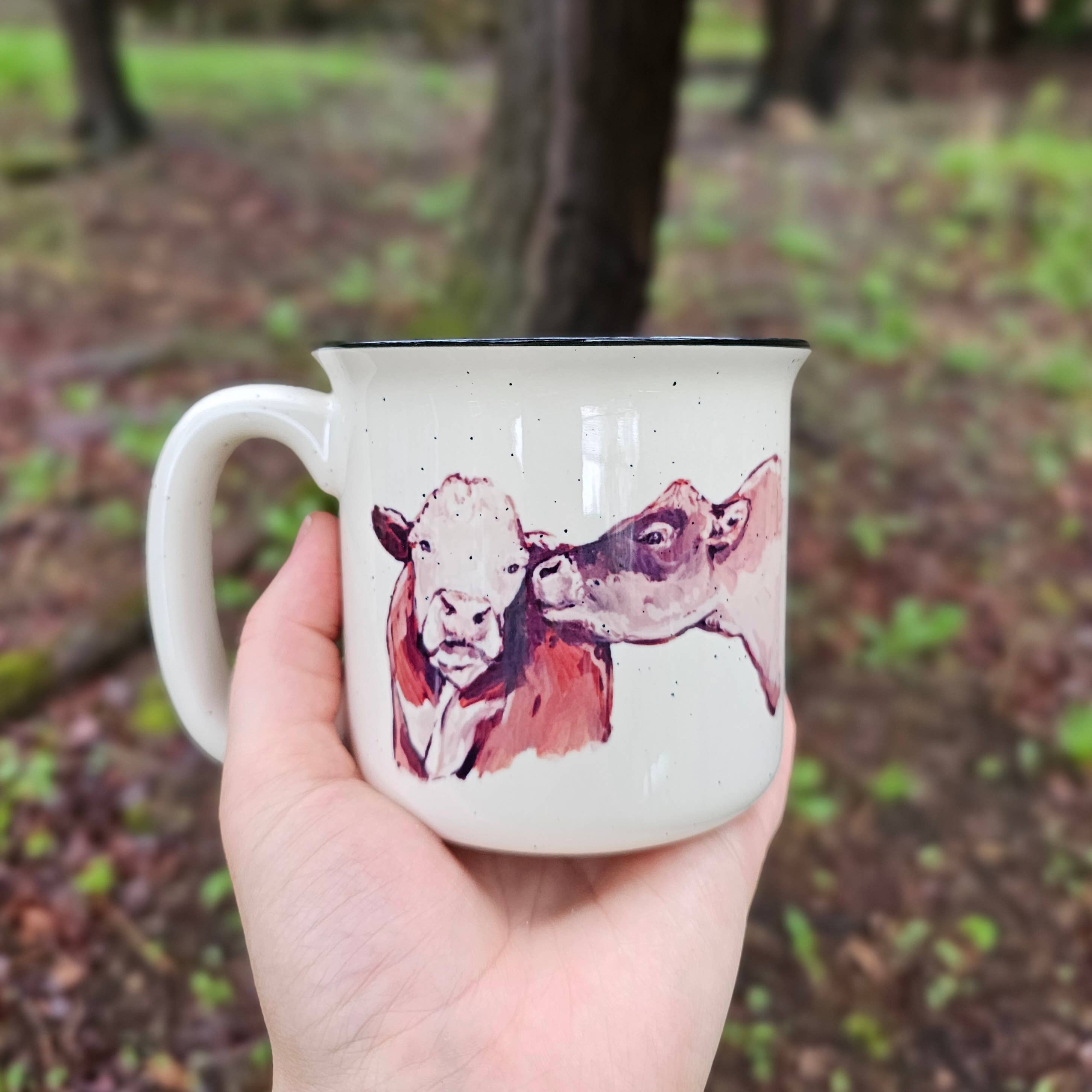 The Cranberry Finch - Wholesale Coffee Mug - Cow Kiss Mug