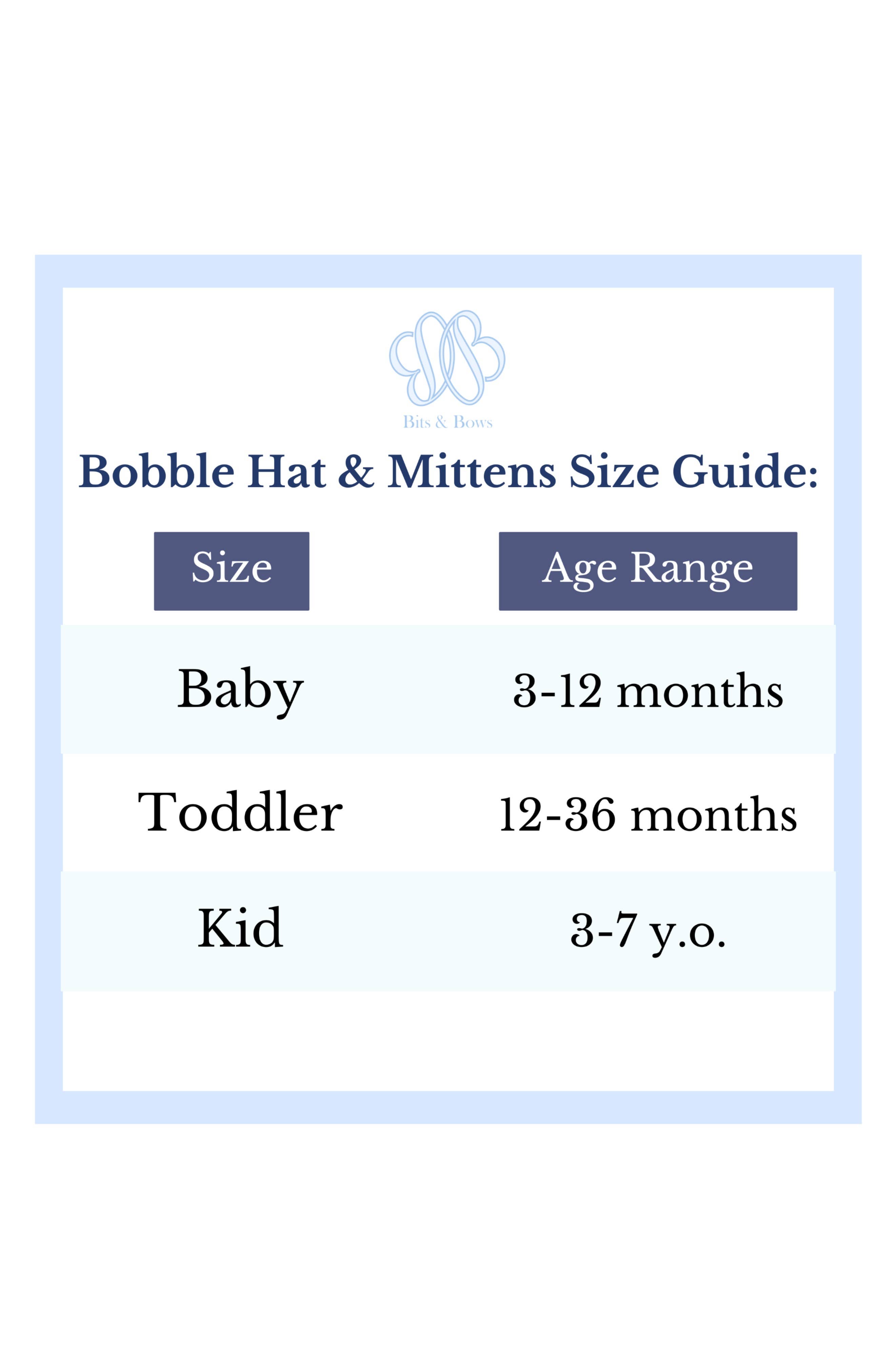 Bits & Bows - Wholesale Kids Hat - Kids - Pink Hearts Bobble Hat (Baby, Toddler, Kid)2