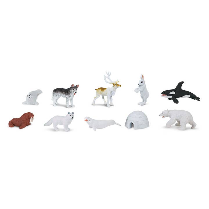 Safari Ltd. - Wholesale Figurine Toy - Kids - Arctic TOOB - Kids' Figurine Toy1