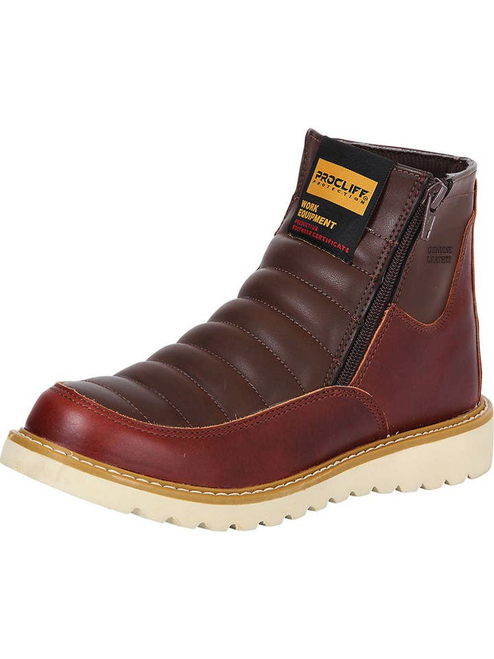 Botte de travail Procliff Pull Up- Wine 35205 pour la vente par El General Western Wear