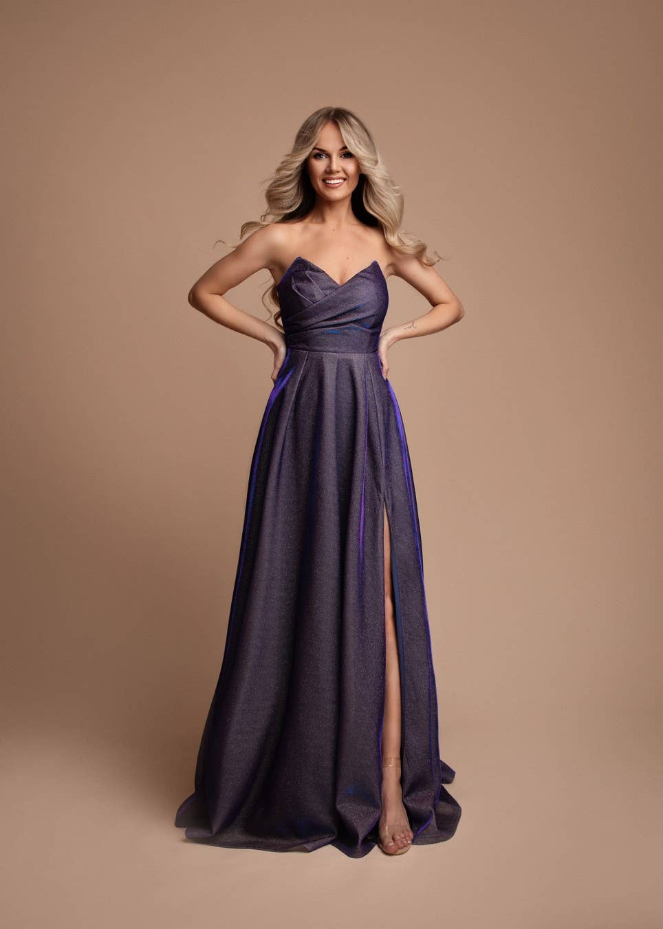 Eva & Lola - Epsilonn - Wholesale Gown - Women's - HM2443 - Elegant strapless long dress4