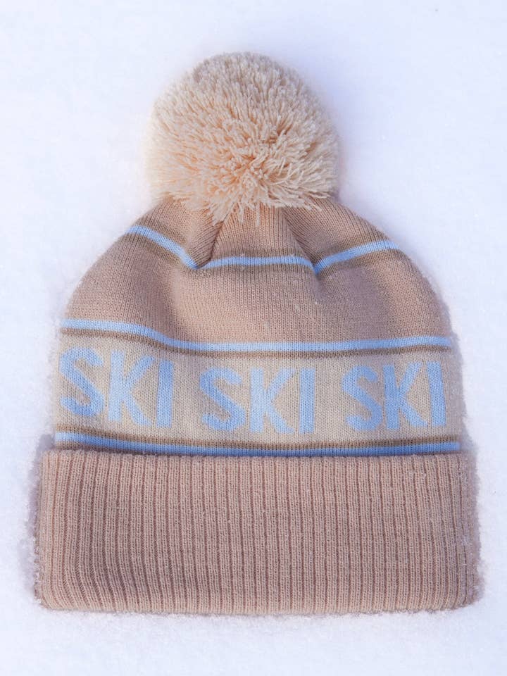 Retro SKI - Beanie/Cappello invernale per la vendita all'ingrosso da parte di Augustine Hat Co.