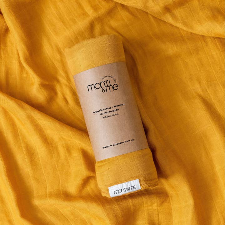 Monti&Me - Wholesale Swaddle – Baby - Organic Cotton + Bamboo Muslin3