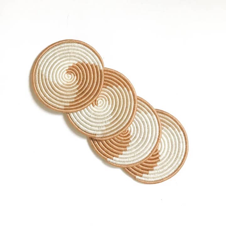 Azizi Life - Wholesale Coasters - New Hand Woven Coasters2