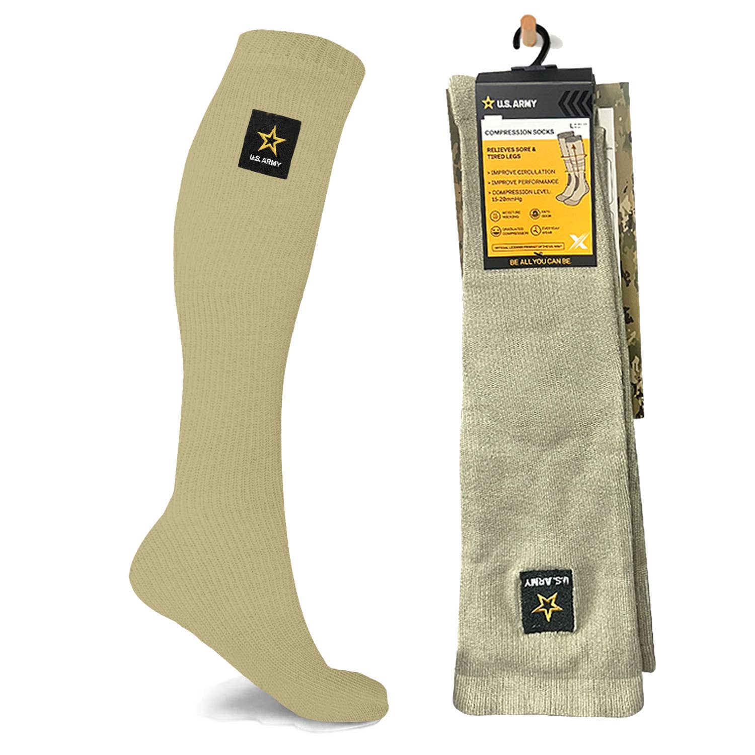Extreme Fit Wholesale - Wholesale Socks - Unisex - OFFICIAL US ARMY LICENSED KNEE HIGH COMPRESSION SOCKS10
