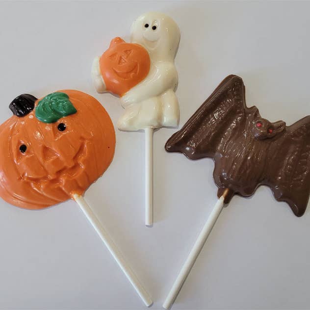 Assortiment de 36 ventouses Halloween pour la vente par Katie's Candies, Inc.