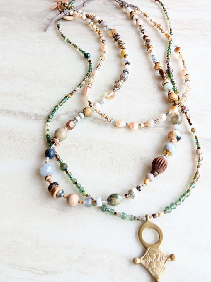 Carolina On My Mind Collectie | Opaal, Parels, Labradoriet voor wholesale door HavSolStudio