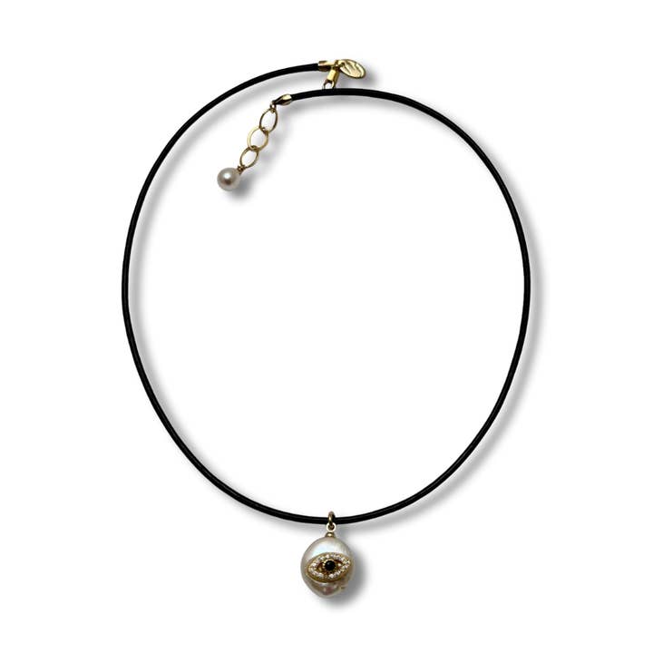 Azra Evil Eye Necklace for wholesale by Debra Fabian JEWELRY DESIGN