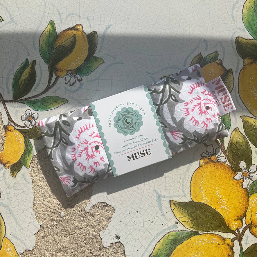 The Golden Altar - Wholesale Spa/Therapy Pillow - Eye Pillow Aromatherapy | Indian Block Print | Lavender5