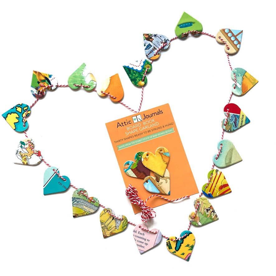 Attic Journals - Wholesale DIY Craft Kit - Shape Garlands - HEART2