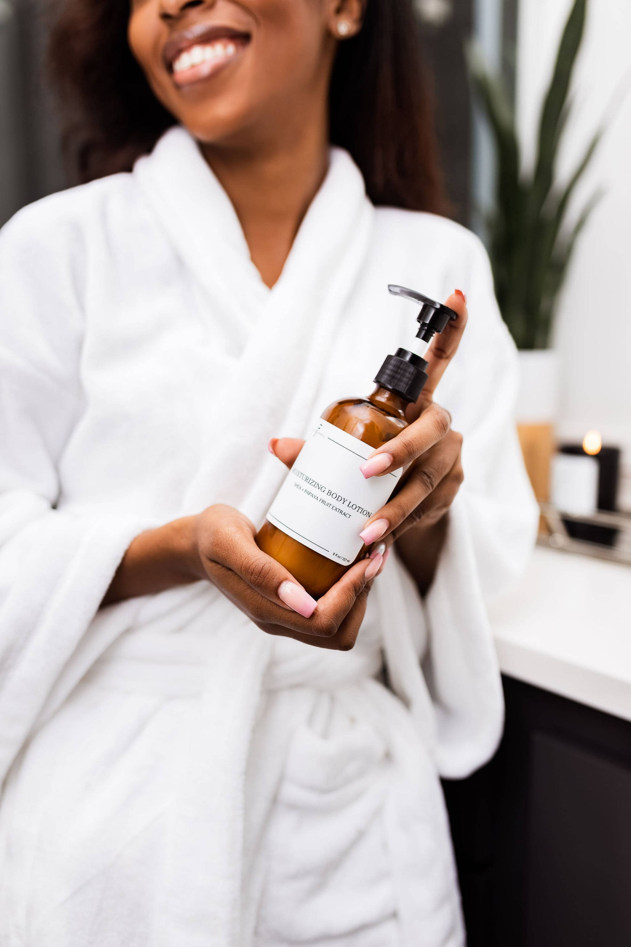 Felicia Jarrell - Wholesale Body Cream/Lotion - 8 oz Shea + Papaya Extract Body Lotion1