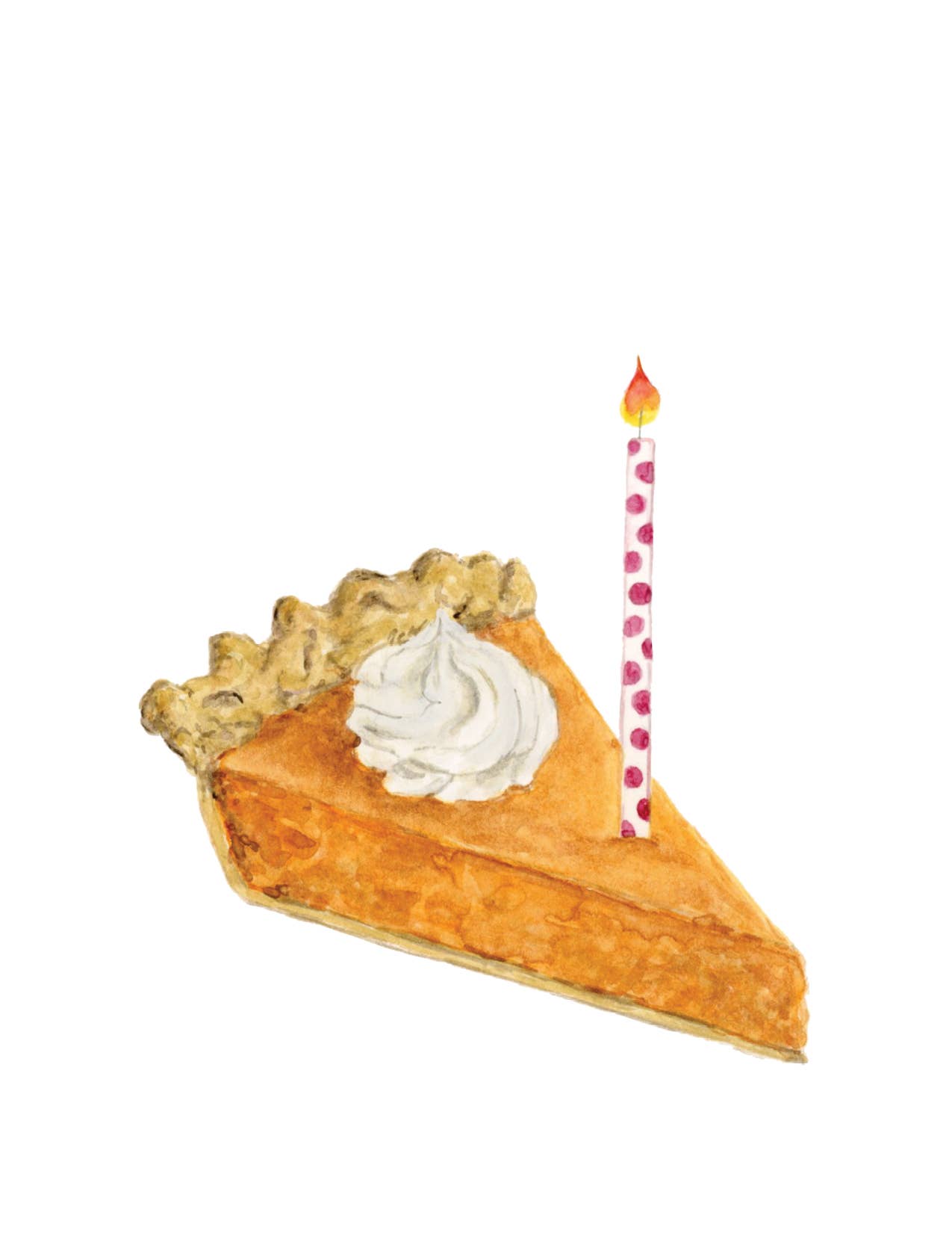 The Land of La - Wholesale Birthday Card - Pumpkin Pie1