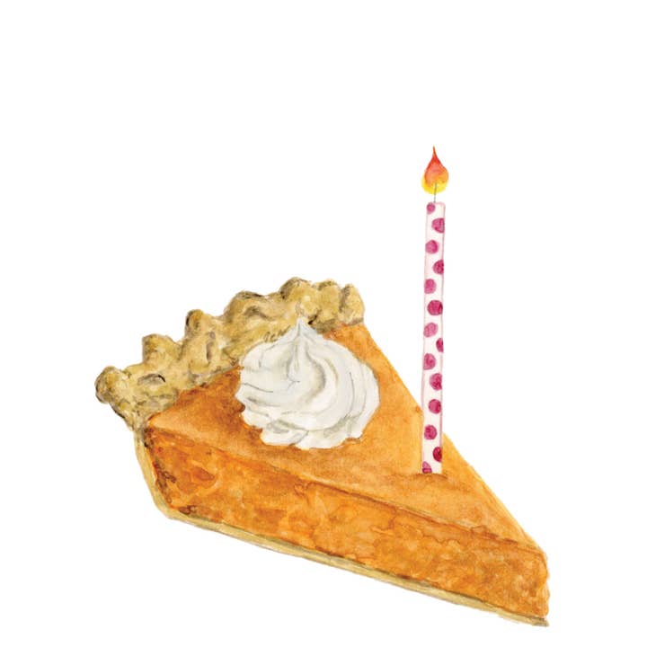 The Land of La - Wholesale Birthday Card - Pumpkin Pie1