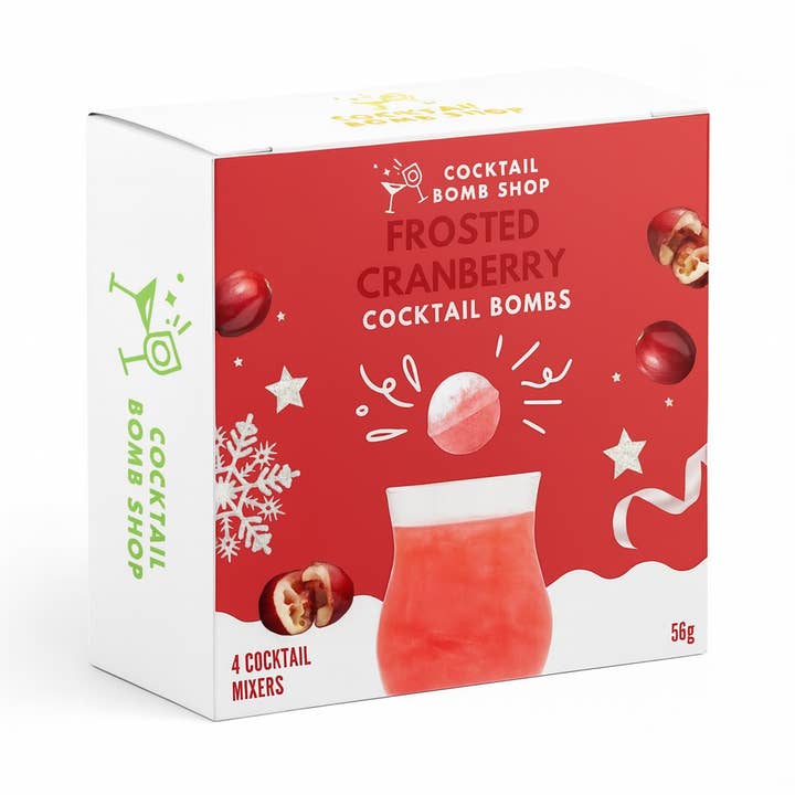 FROSTED CRANBERRY COCKTAIL BOMB for wholesale by Cocktail Bomb Shop