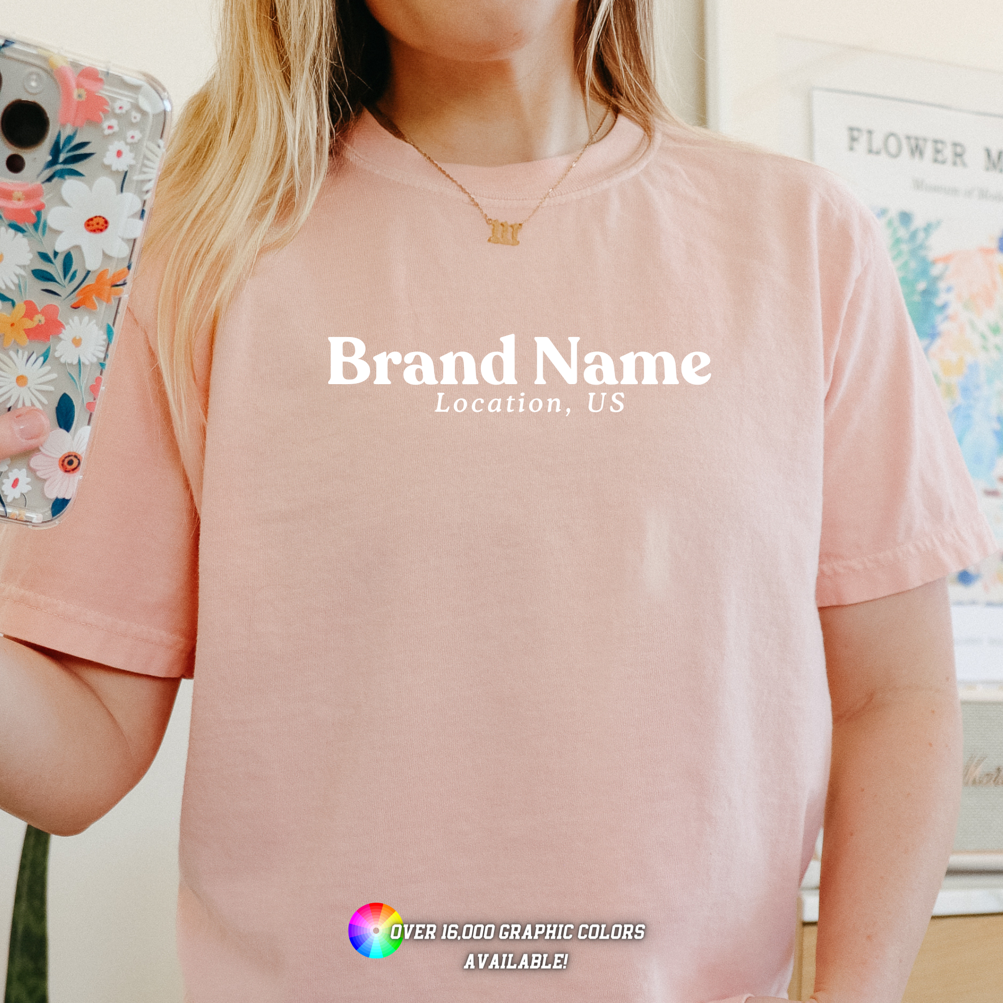 Faith & Life Christian Brands - Vente T-shirt sérigraphié – unisexe - Haut de boutique logo ville État Comfort Colors vêtements personnalisés21