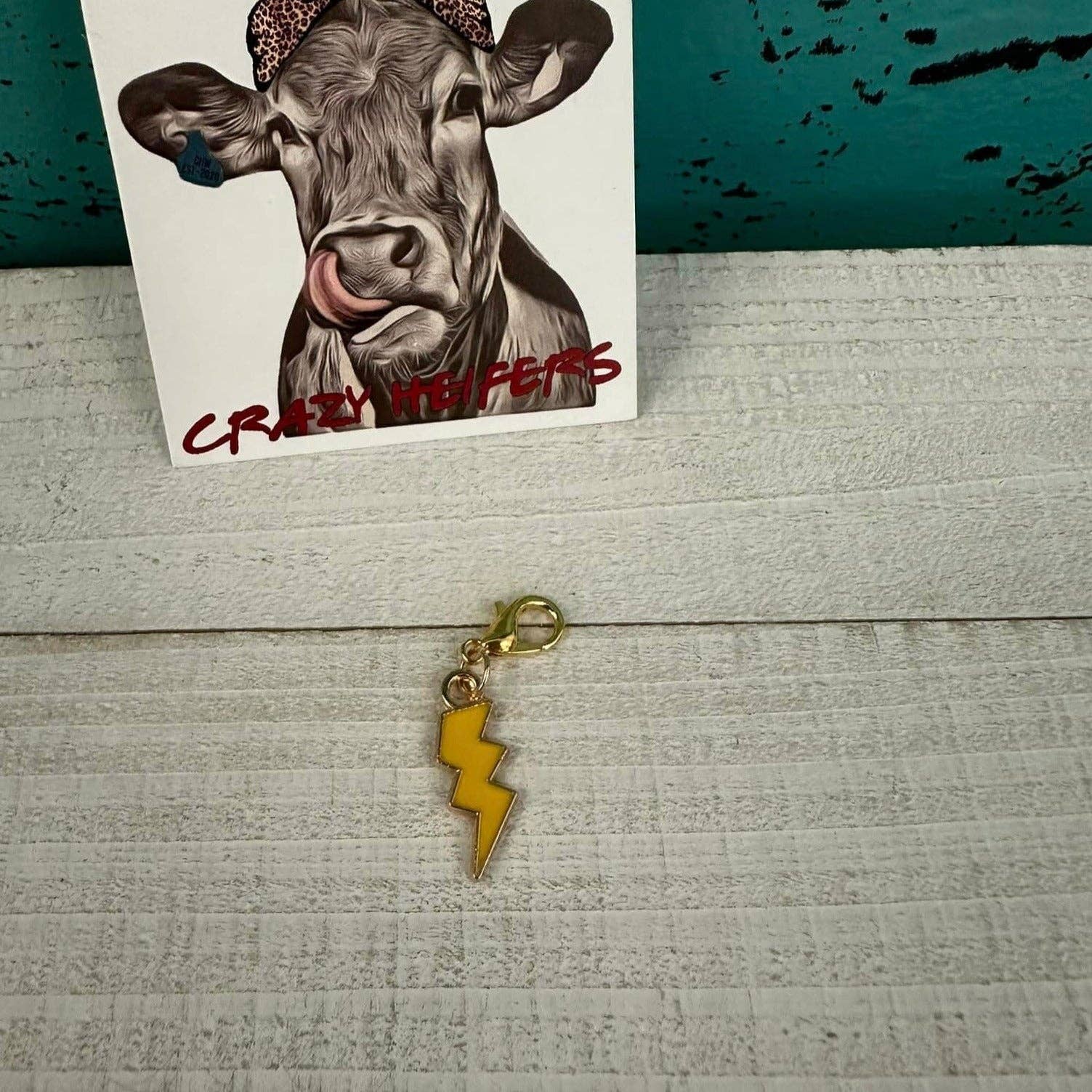 Crazy Heifers Wholesale - Wholesale Individual Charm/Pendant - Clip-on Charms Gold Tone V255