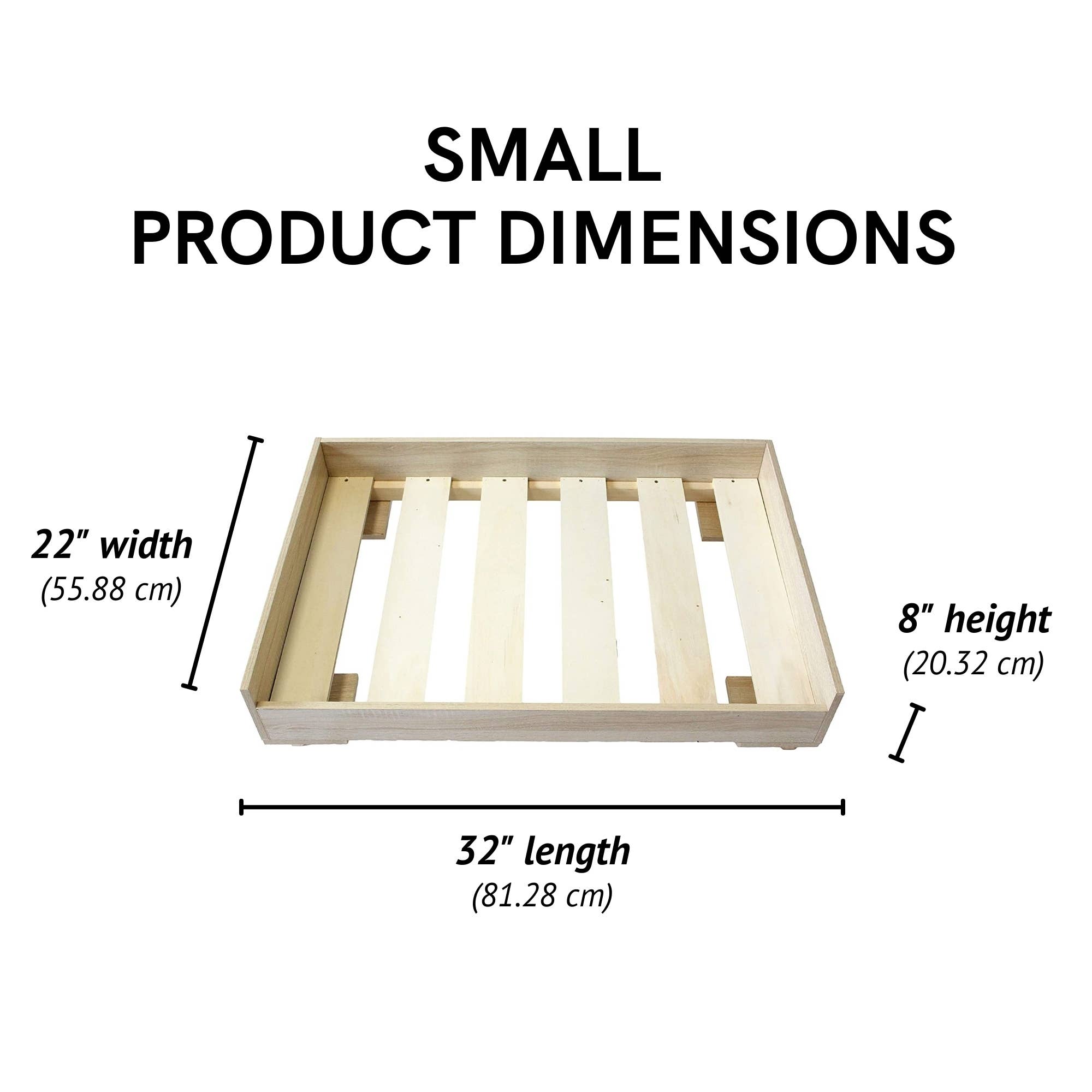 Midlee Designs - Vente Panier – chien - Midlee Cadre de lit en bois surélevé8