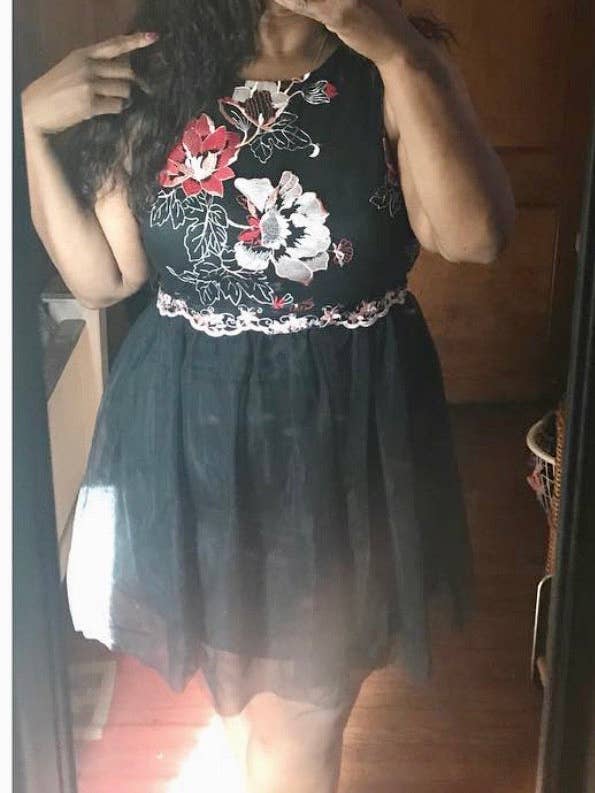 Floral tulle party dress for wholesale by Exclusively Yourz