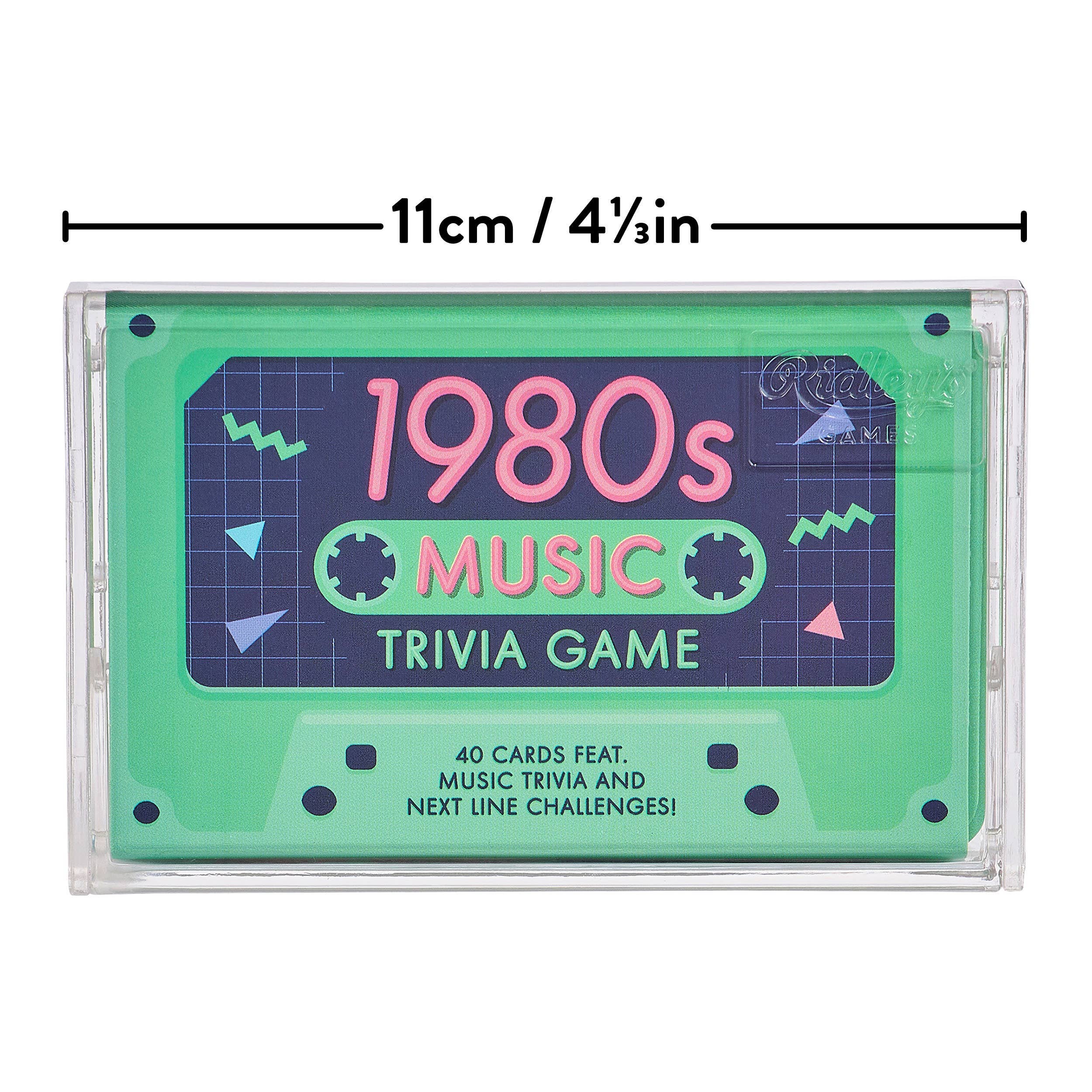 Chronicle Books - Wholesale Card Game - 1980s Music Trivia Game CDU of 63