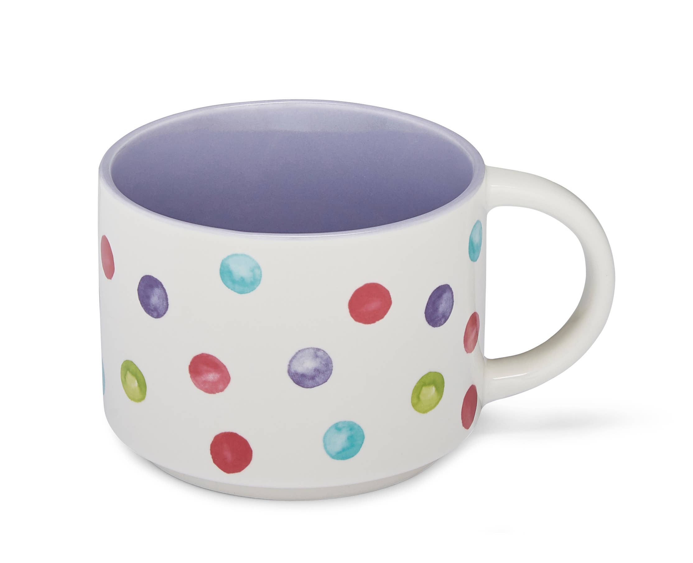 Stacking Mug - Lilac Spotty Dotty for wholesale on Faire0