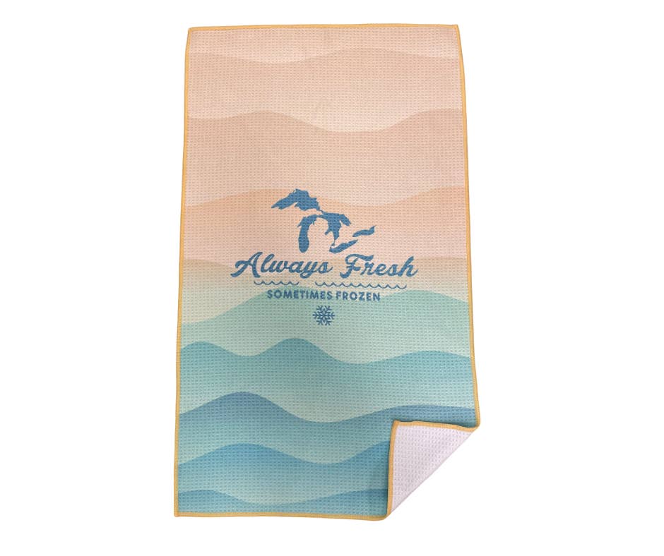 My State Designs - Wholesale Tea Towel - Dish Towels: Always Fresh Sometimes Frozen