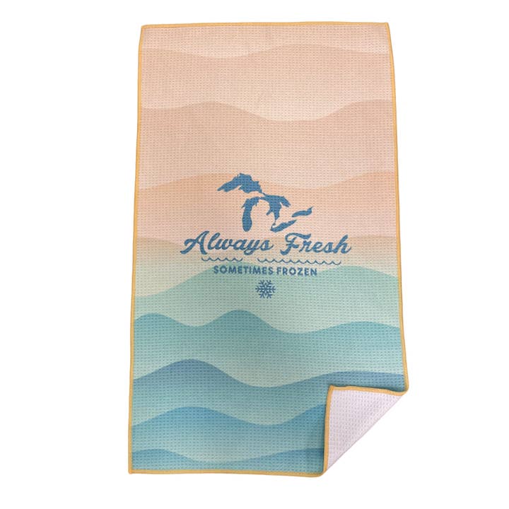 My State Designs - Wholesale Tea Towel - Dish Towels: Always Fresh Sometimes Frozen 0