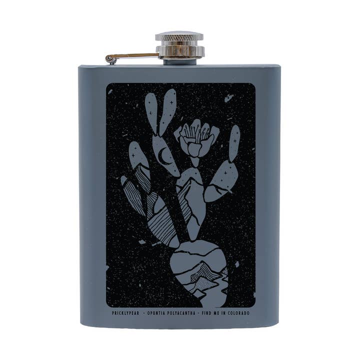Cactus Hip Flask for wholesale by Snow Business USA