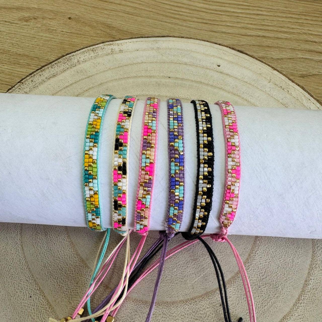 Hecho a mano - Vendita all'ingrosso Bracciale con perline - Braccialetti Miyuki - confezione da 8 pezzi4