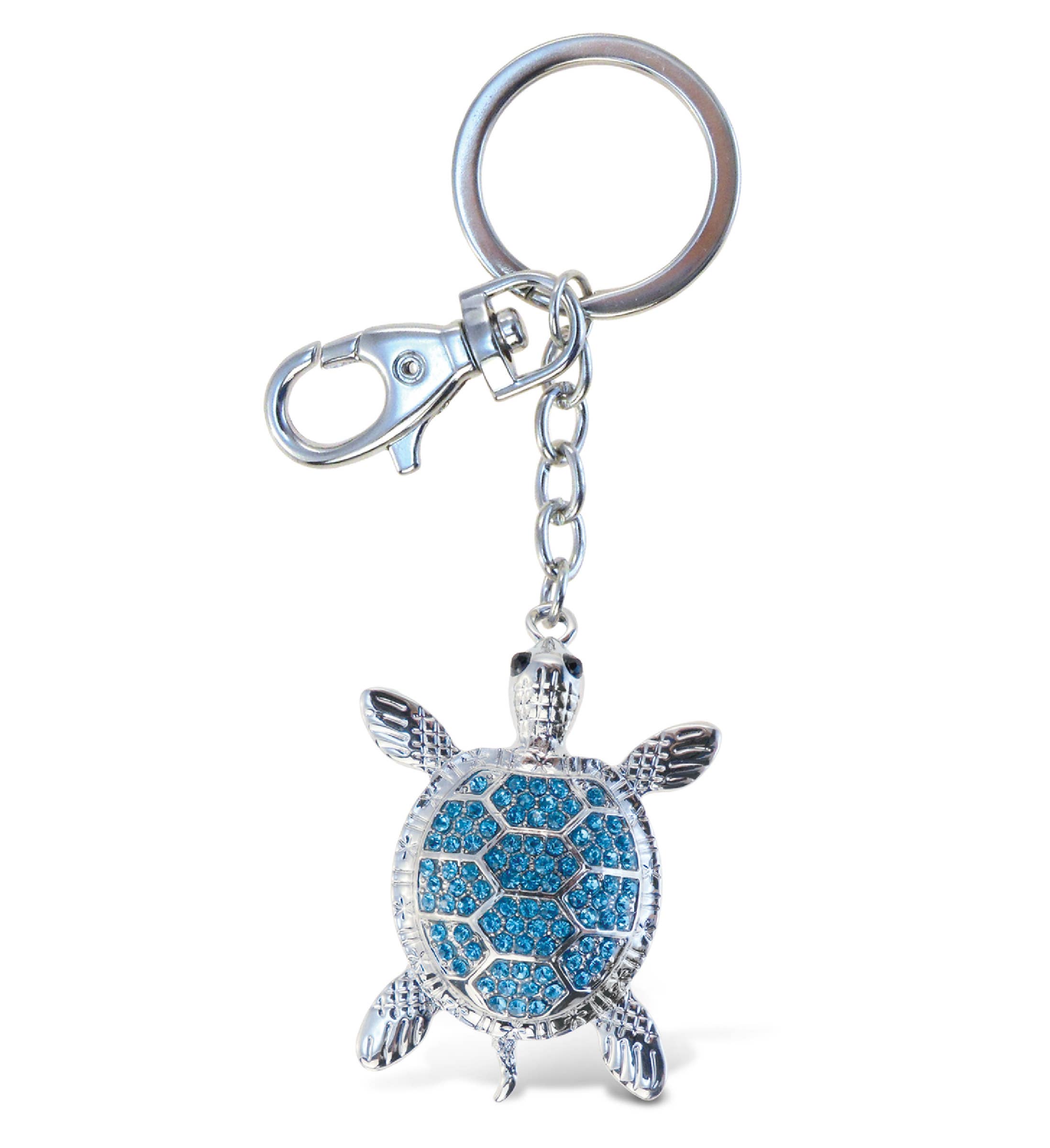 Cota Global - Wholesale Keychain - Unisex - Sparkling Charms - Blue Sea-Turtle 20