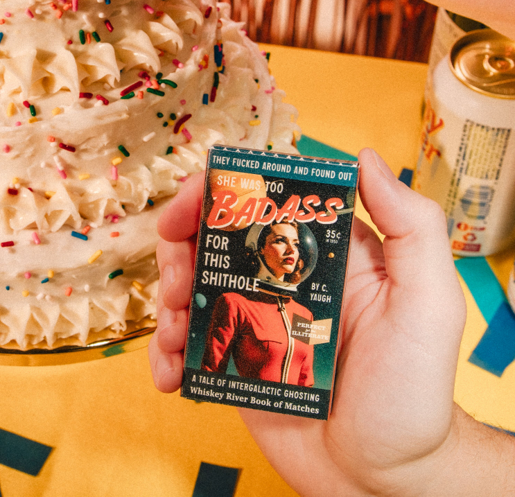 Whiskey River Soap Co. - Venta al por mayor Cerillas - Libro de Fósforos de Fricción Pulp Impresionante1