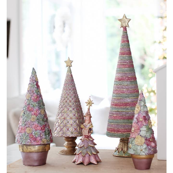 Dekorasyon Gifts Decor - Wholesale Christmas Decoration - Frangipani Cone Tree (Ethereal)2