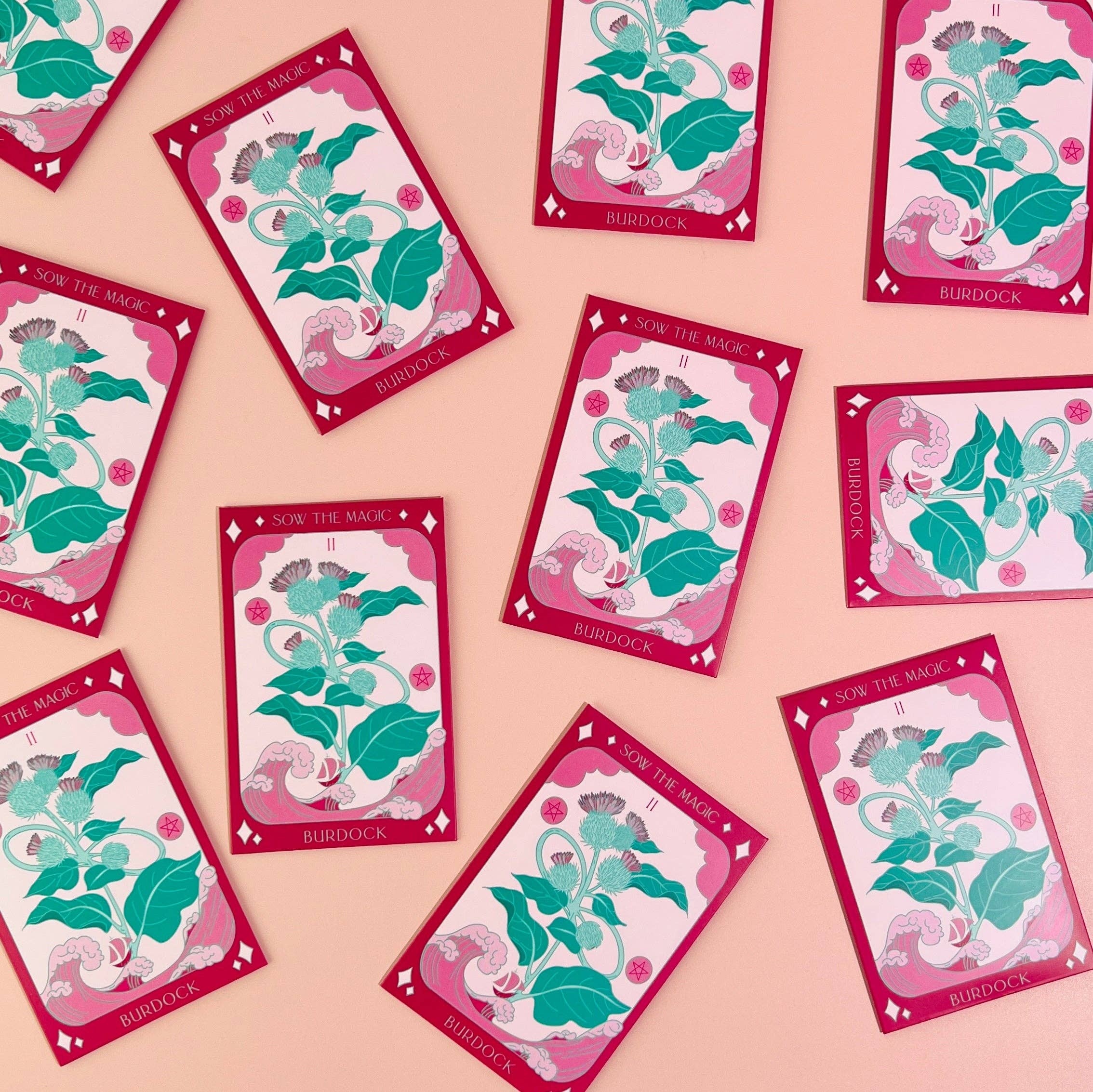 Sow the Magic - Wholesale Tarot Cards - Burdock Tarot Seed Packet3