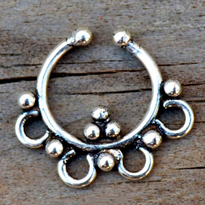 Indian Septum Ring for wholesale by Gypsy Winds Bcn