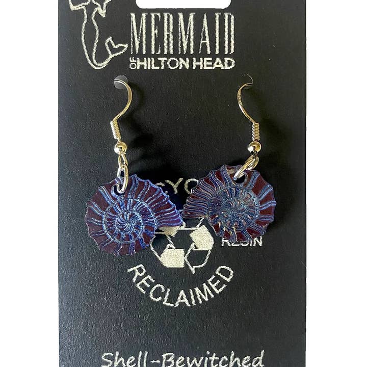 Mermaid of Hilton Head - Vendita all'ingrosso Orecchini pendenti - Orecchini Ocean realizzati con materiali riciclati9