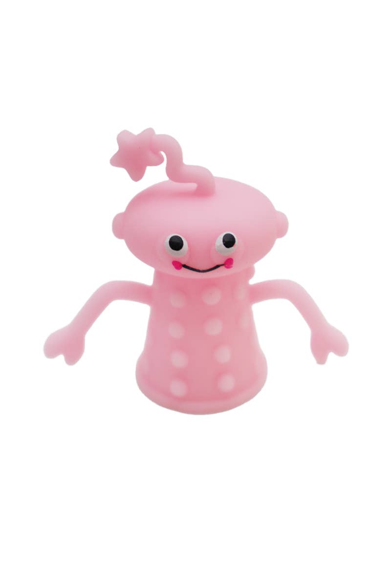 ASSORTED Mini Alien Monster Pretend Finger Puppets - 60 Pcs for wholesale on Faire4