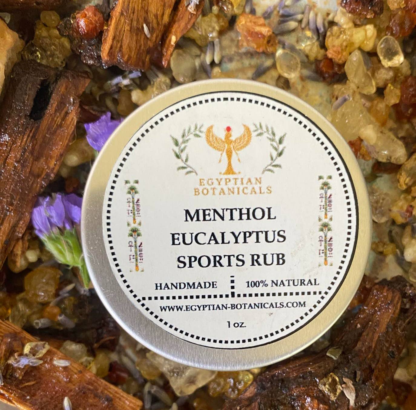 Egyptian Botanicals - Wholesale Healing Salve/Balm/Cream - Natural Menthol Eucalyptus Sports Rub