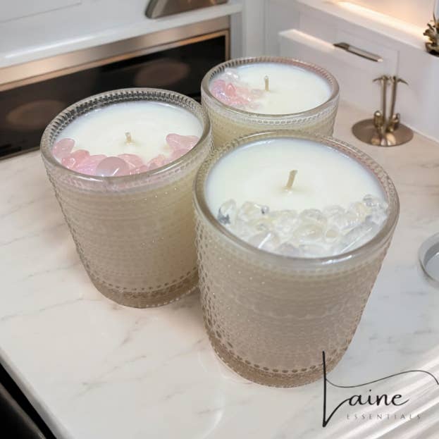 Stearinlys duftende krystal for engroshandel hos Laine Essentials LLC