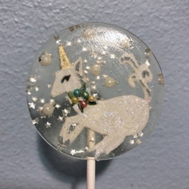 A Secret Forest – wholesale Lollipop – Fondant Enchanted Unicorn Lollipops3