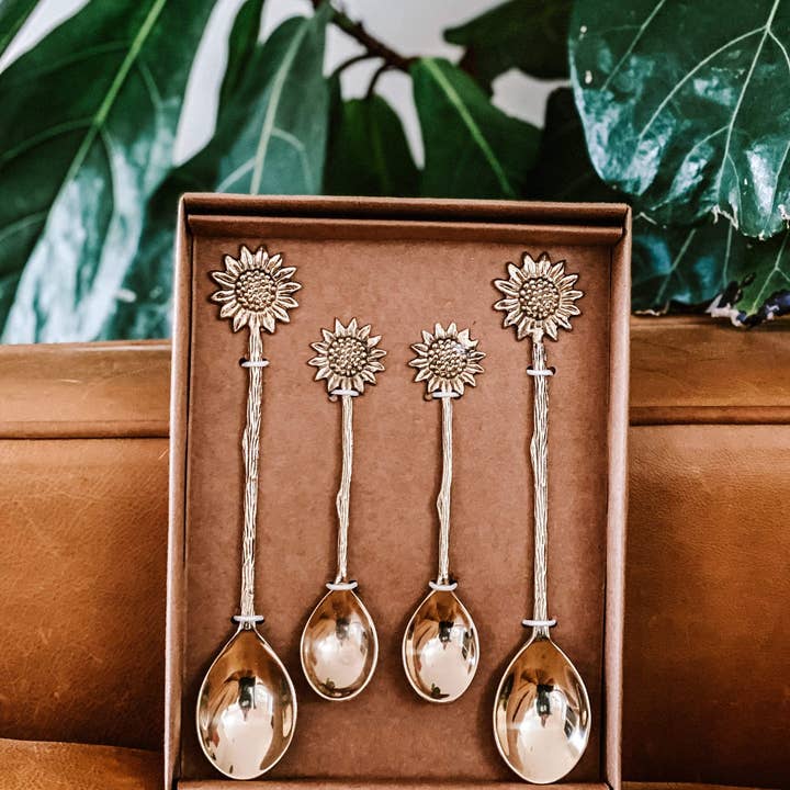 Honey and Roses Coffee - Wholesale Table Spoon (Cutlery) - Sunflower Spoon Set
