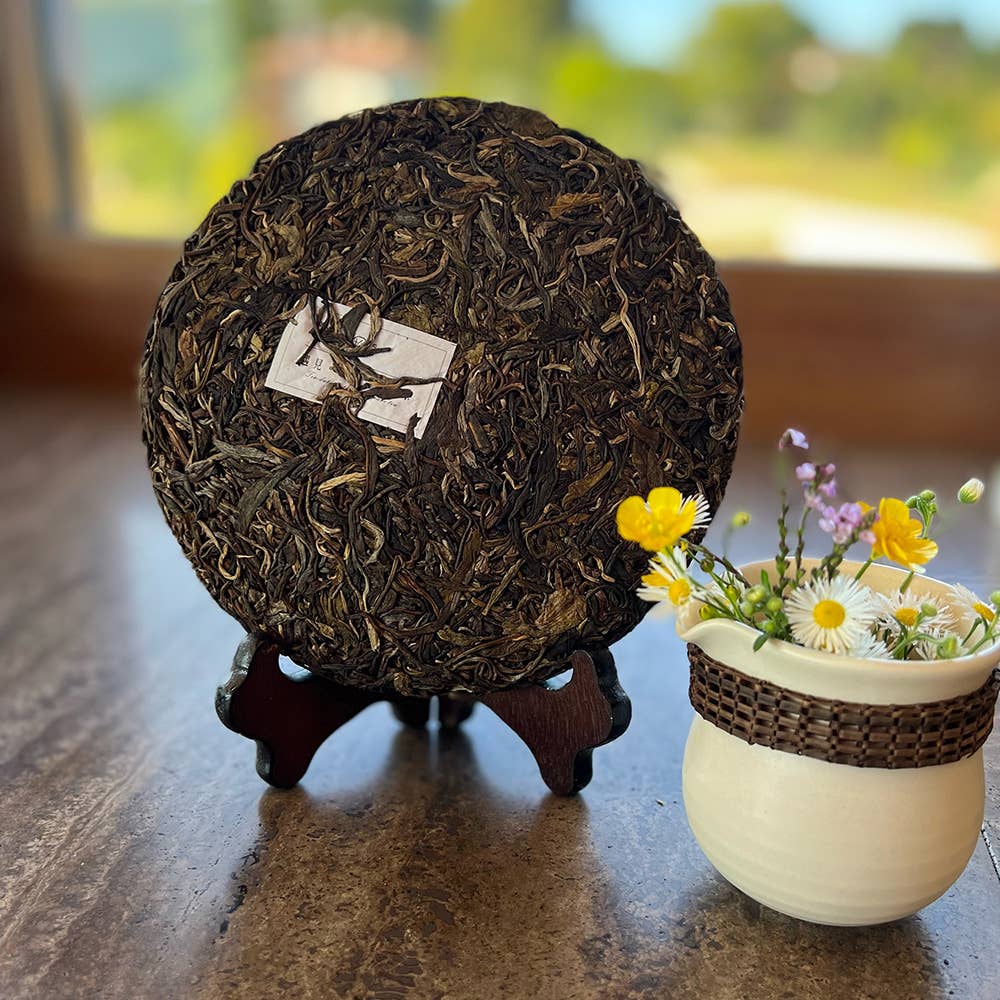 Tea soul - Wholesale Loose Tea - Organic Puer Sheng (raw) Tea Simao Cake 2021 357g1