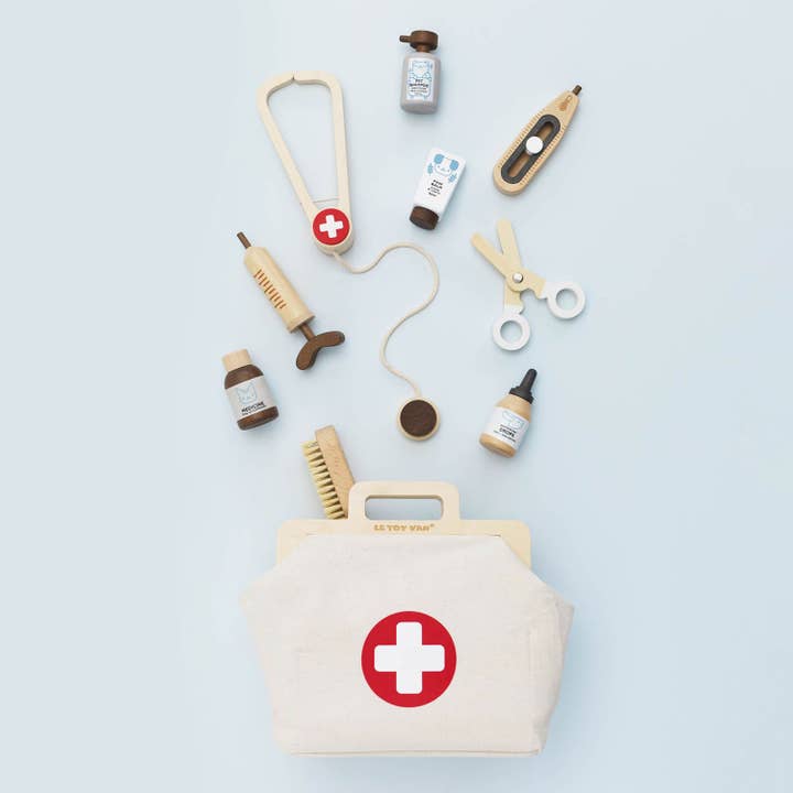 Le Toy Van – Großhandel Holzspielzeug – Kinder – Tierpflege Set TV349 / Animal Vet Set5