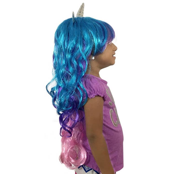 KINREX - Wholesale Wig/hair piece - Unicorn Wig with Horns and Ears - One Size Fits All1