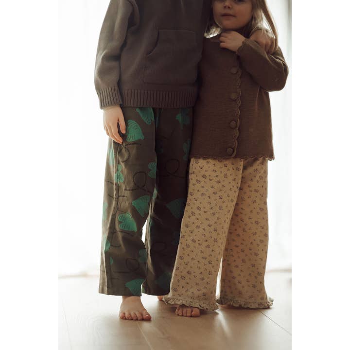 Annie & Charles - Venta al por mayor Pantalones - Niños - Pantalones acampanados de pana de algodón LILLY de Annie & Charles®5