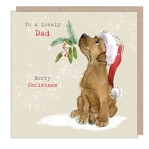 Paper Shed Design Ltd - Wholesale Kerstkaartje - Kerstkaart - Papa - ABX120