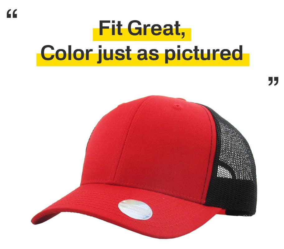 KBETHOS - Wholesale Trucker Hat - Unisex - CLASSIC 6 PANEL MESH BACK109